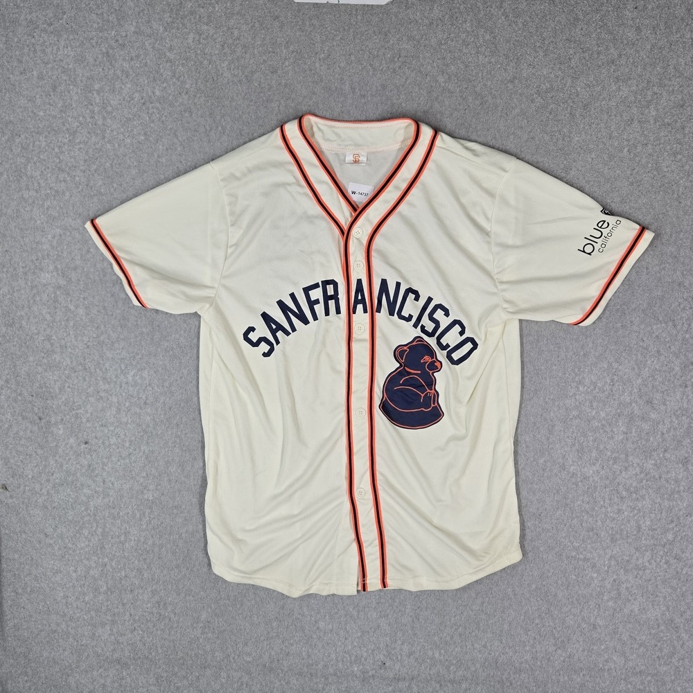 San Francisco Giants Men Jersey  M Cream Sea Lions #23 Logo Graphic MLB READ